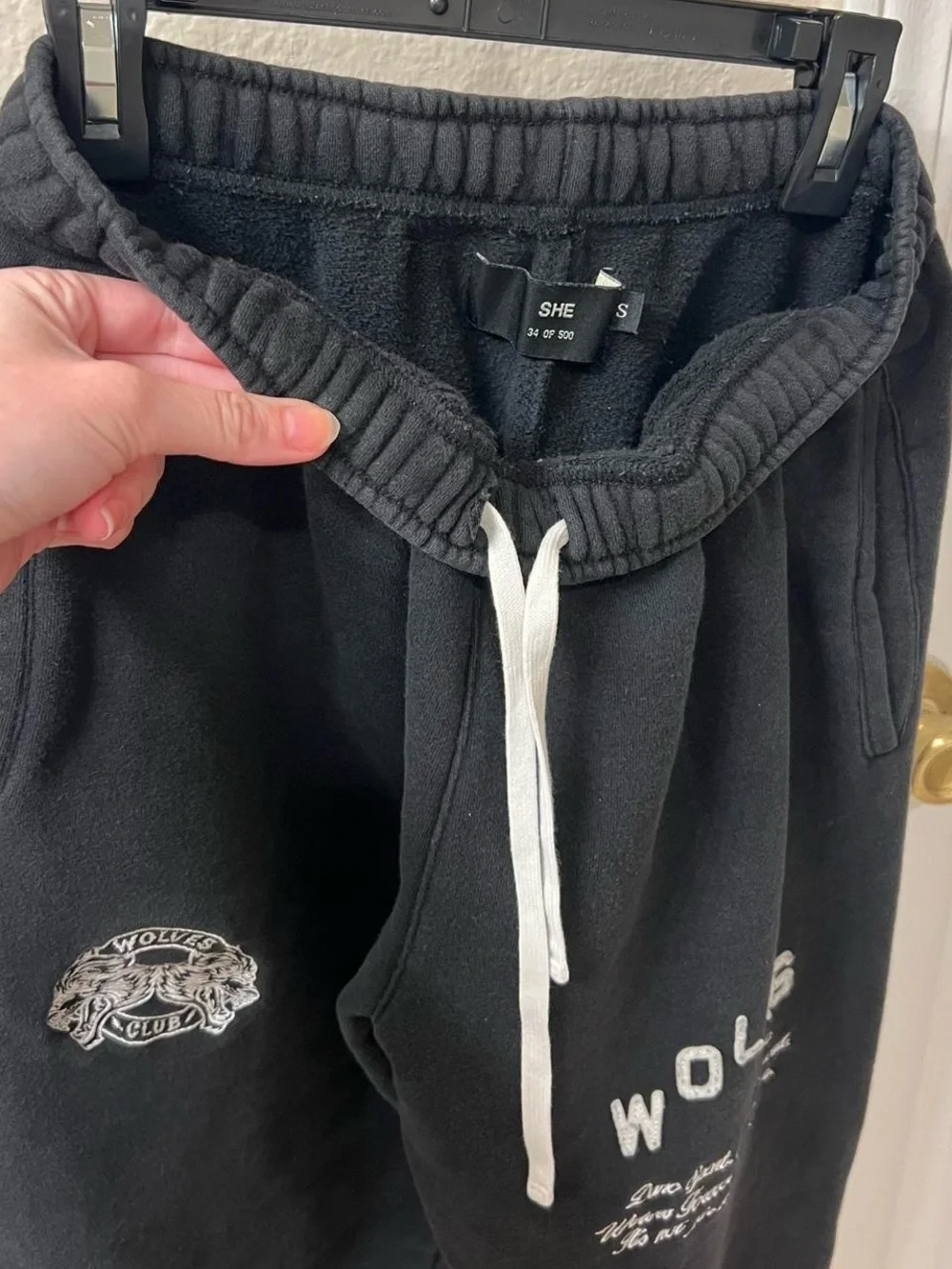 Darc Sport Black SHE Tag Cozy Sweatpants